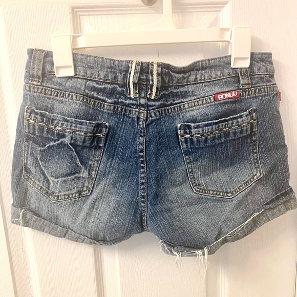Bongo Distressed Denim Shorts - Picture 2 of 6